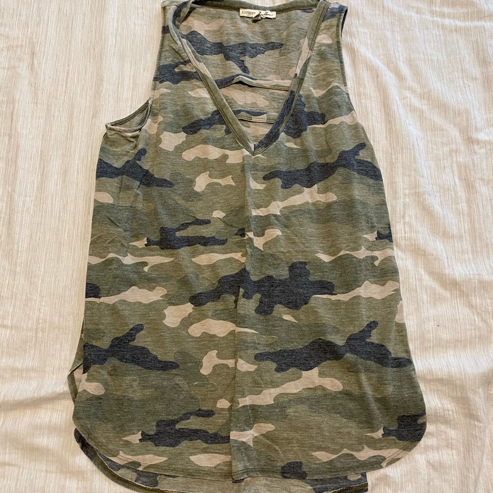 Express Camo Tank Top